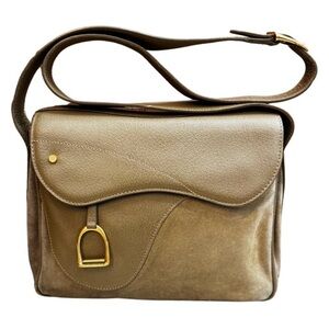 Gucci Brown Leather Crossbody Bag